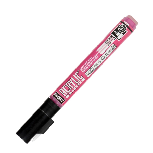 Pébéo Marqueur peinture Acrylic Marker - Pointe extra-fine 0,7 mm, Rose