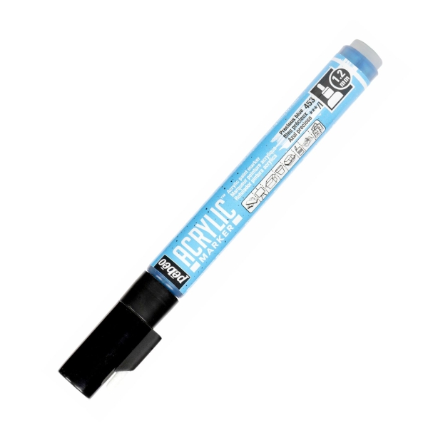 Pébéo Marqueur peinture Acrylic Marker - Pointe 1,2 mm - Bleu précieux
