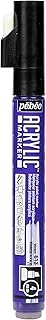 Marqueur peinture biseautée 4 mm Pébéo 201613 Violet - Acrylic Marker pour papier, carton, bois