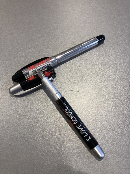 Stylo plume Plumink - I love school - Écriture fluide pour bureau et école