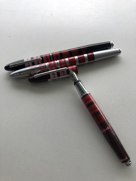 Stylo plume Rollink - Pointe iridique Écriture douce pour enfants et adultes - Usage scolaire et professionnel