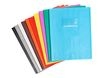 Protège cahier Calligraphe - 24 x 32 cm - sans rabat - orange pour fournitures scolaires et organisation de rentrée