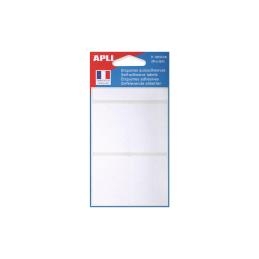 Étiquettes multi-usage APLI 38x50mm - Blanc Permanent 111913 pour organisation et marquage
