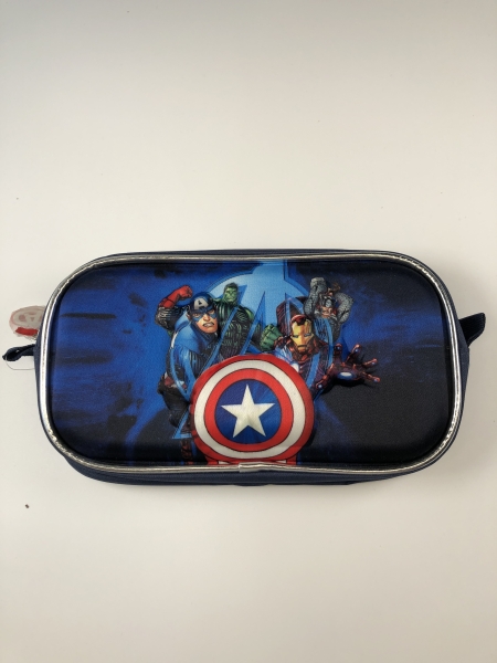 Trousse Avengers Cosmic Kids - Accessoire de Rangement pour École avec Motifs Super-Héros