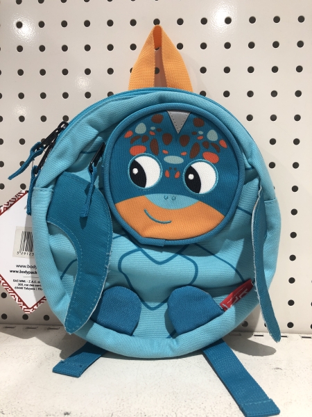 Sac maternelle enfant Tortue bleu - Petit format léger pour école maternelle et activités périscolaires