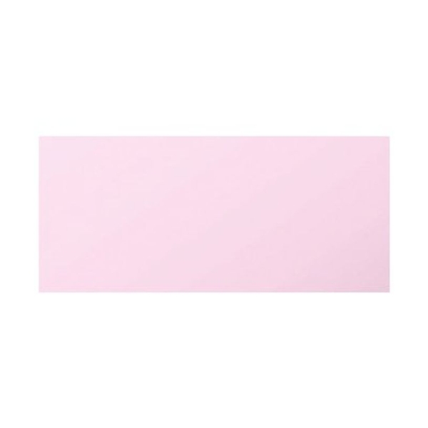 Cartes de correspondance Clairefontaine Pollen 106x213 mm - Rose dragée - Lot de 25 pour correspondance