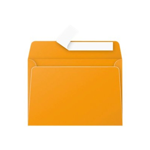 Enveloppes Pollen Clairefontaine - 20 unités 114 x 162 mm 120 g/m² Capucine pour courrier