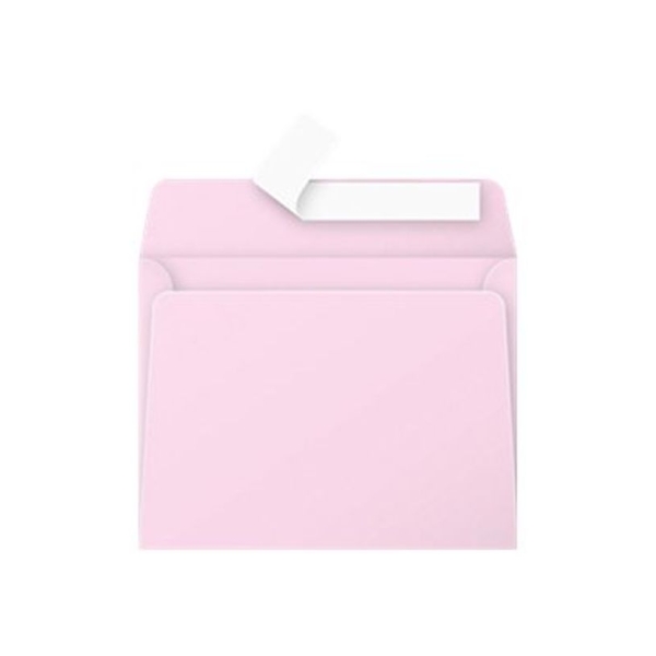 Enveloppes Pollen Clairefontaine - 20 unités 90x140 mm 120 g/m² Rose dragée - Pour courrier et invitations