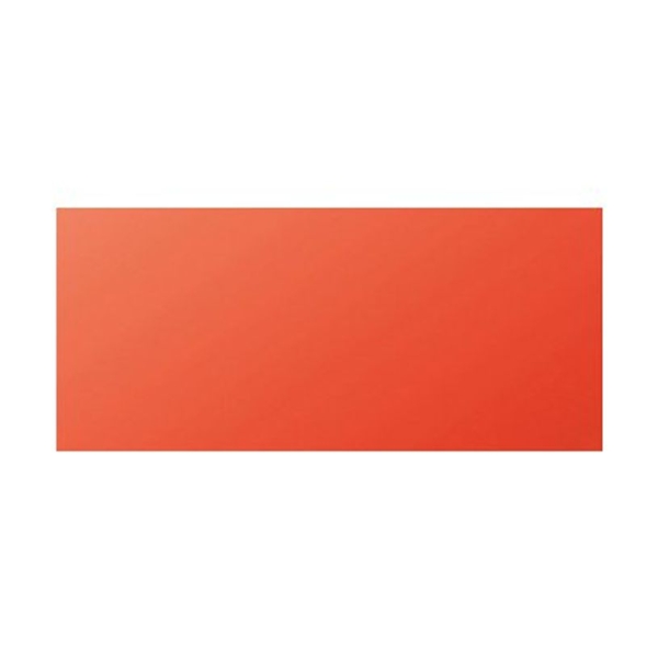Cartes de correspondance Clairefontaine Pollen 106x213 mm - Rouge corail - Lot de 25 pour correspondance