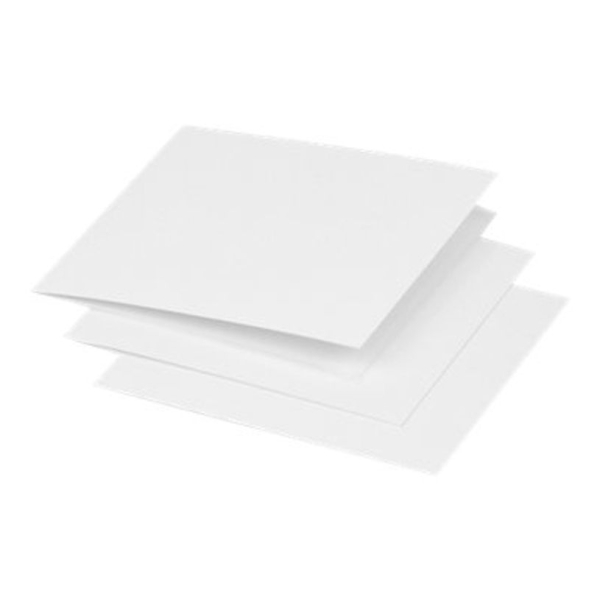 Cartes pliées Clairefontaine Pollen 116x116 mm - Blanc pour papeterie