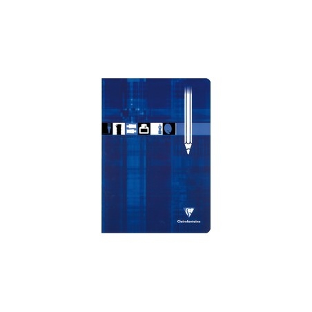 Cahier dessin Clairefontaine A4 21x29,7 cm 32 pages 125g uni - papier extra blanc pelliculé pour dessin et croquis