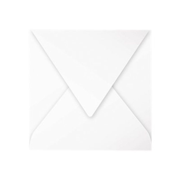 20 enveloppes Clairefontaine Pollen 140x140 mm - Blanc pour correspondance
