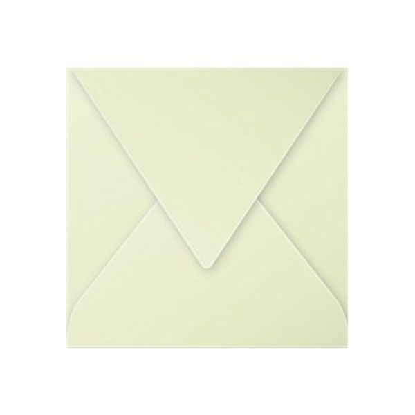20 enveloppes Clairefontaine Pollen 140x140 mm - Vert pour invitations
