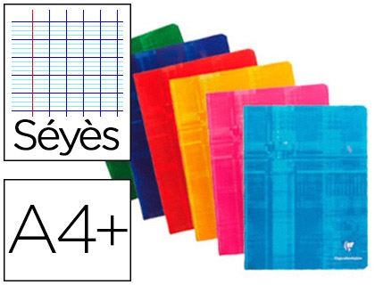 Cahier piqué Twin Book Clairefontaine 24x32cm