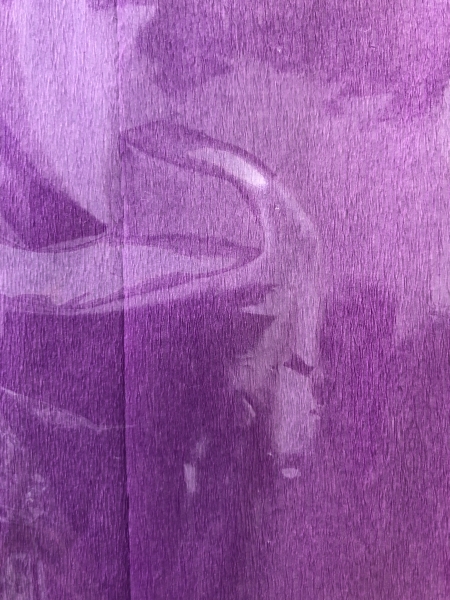 Papier crépon Clairefontaine Rouge ou parme - 500 mm x 2.5 m pour loisirs créatifs et décoration