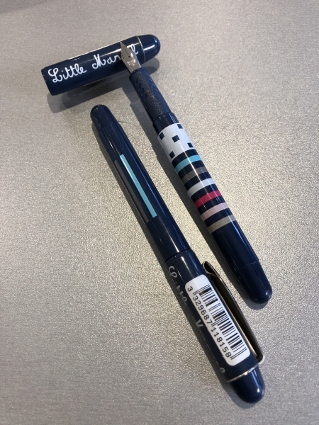 Stylo plume Little Marcel - Bleu - Écriture fluide pour bureau et école