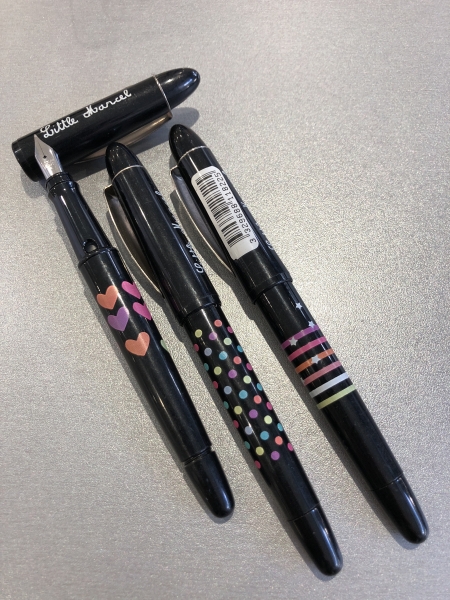 Stylo plume Little Marcel - Noir - Écriture fluide pour bureau et école