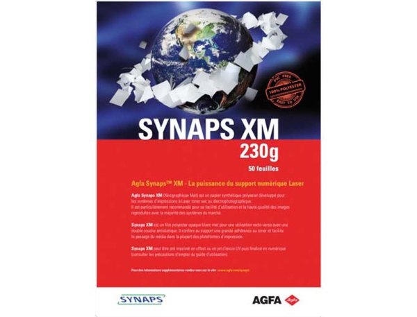 Papier synthétique Synaps XM Rey - Format A4 230 g/m² blanc - Feuilles pour impression et dessin