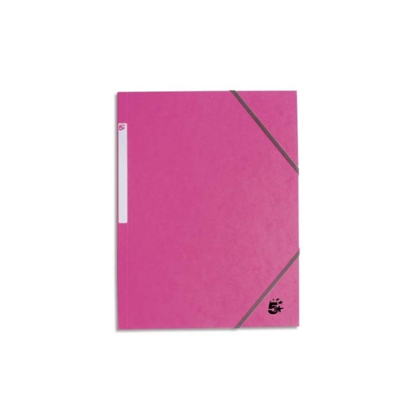 PLEIN CIEL Chemise 3 rabats monobloc à élastique en carte lustrée 5/10e, 390g. 