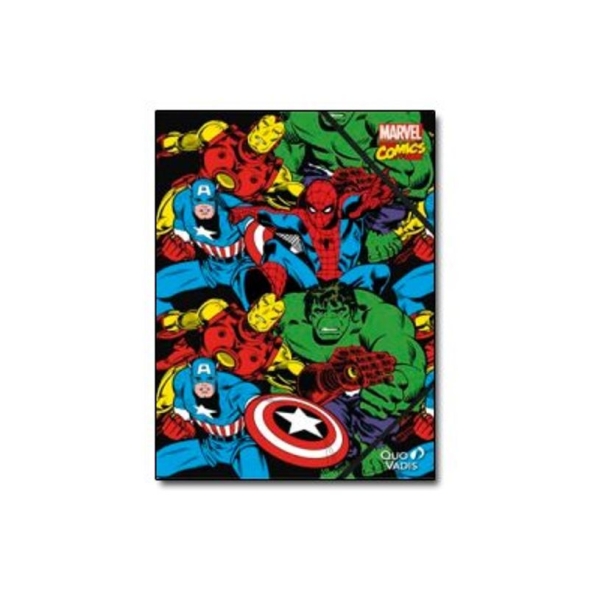 Pochette à attaches Quo Vadis Marvel Comics - 240 x 320 mm - Pour documents et fournitures scolaires
