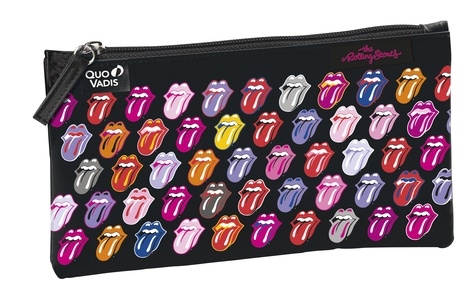 Trousse The Rolling Stones QUO VADIS - Accessoire scolaire pour élèves et fans de musique