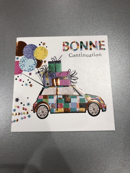 Cartes Doubles Pictura Mosaic "Bonne continuation" - Format A6 Papier Premium Enveloppes Incluses