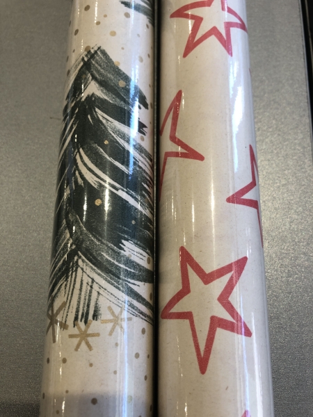 Papier Cadeau Décor Classique - 2m x 0.70m pour Emballage Cadeaux, Fêtes et Occasions Spéciales