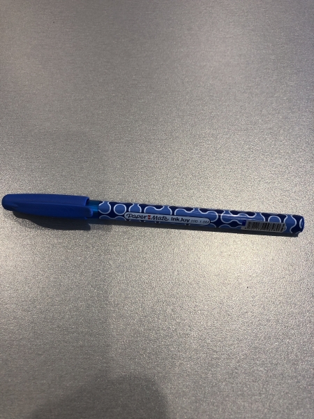 Stylo Paper Mate Inkjoy 1.0 M Bleu - Écriture fluide séchage rapide pour bureau et école