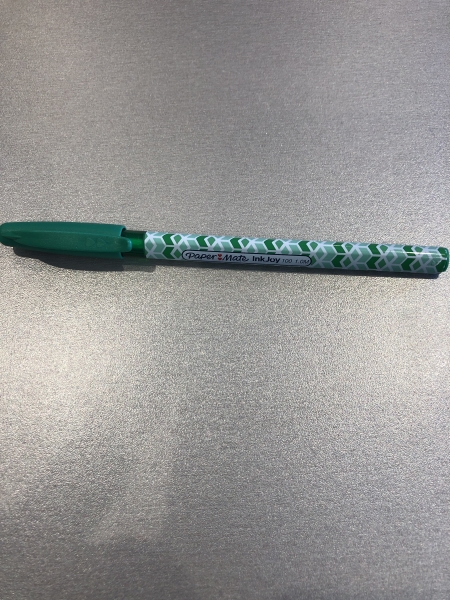 Stylo Paper Mate Inkjoy 1.0 M Vert - Écriture fluide séchage rapide pour bureau et école