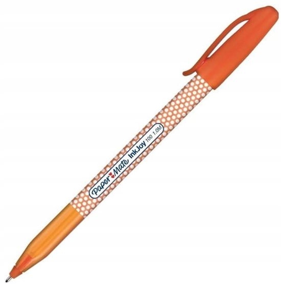 Stylo Paper Mate Inkjoy 1.0 M Orange - Écriture fluide séchage rapide pour bureau et école