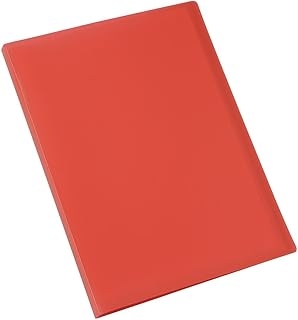 5 Etoiles ETL-100206300 Protège documents 80 Vues Polypropylène Rouge