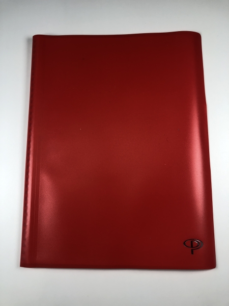 5 Etoiles ETL-100206300 Protège documents 80 Vues Polypropylène Rouge