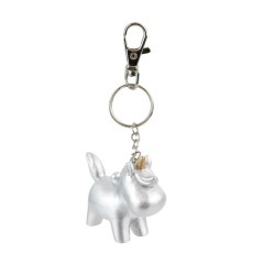 Porte-Clés Licorne or - Accessoire Métal Fantaisie pour Trousseau et Sac