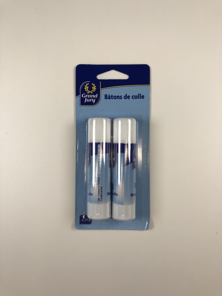 Tubes de colle Grand Jury - Lot de 3 x 10g pour papier, carton et tissu, usage scolaire et bureau