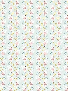 Feuille Décopatch Texture n°783 Flamant rose - 30 x 40 cm pour loisirs créatifs et décoration papier