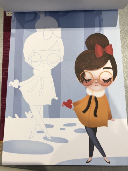 Livret de coloriage et création de tenues Creative Model Lolie LOL - Pour jeune fille, loisirs créatifs et mode