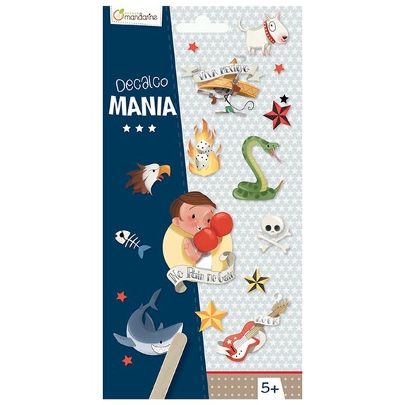 Stickers Décalcomanie Badboy - Motifs Originaux pour Décoration Créative