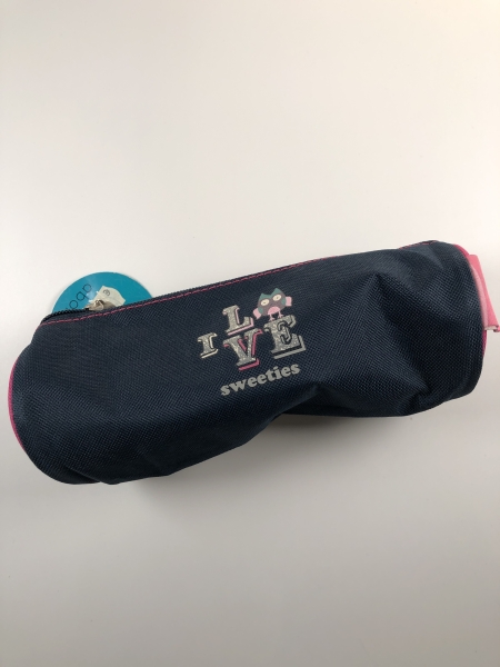 Trousse I Love Sweeties - Accessoire de rangement pour fournitures scolaires et bureau
