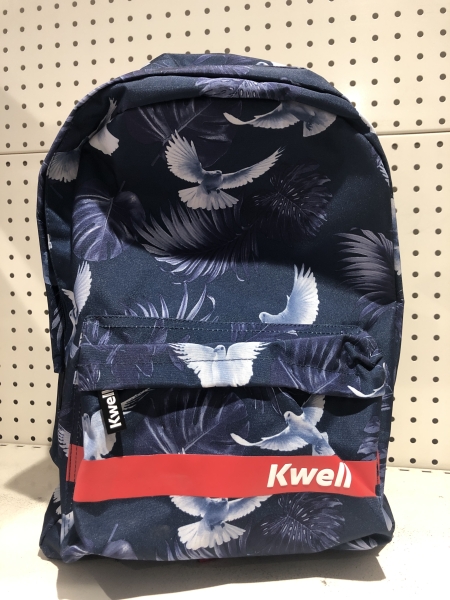 Sac à dos KWELL marine 2 compartiments - rangement pour école et organisation bureau