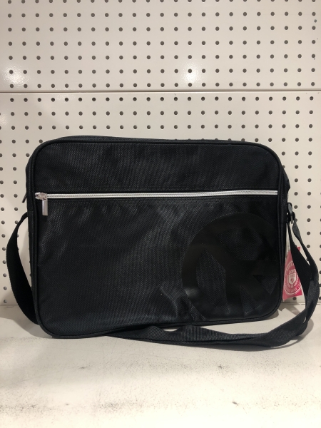 Sac bandoulière LOVE PINK - Noir, compact et pratique pour école et organisation quotidienne