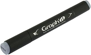 Marqueur à alcool GRAPH'IT 9104 - Cool Grey 4 - Double Pointe pour Dessin et Illustration