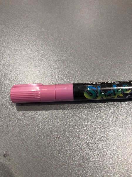 Marqueur Graph'It Shake Pointe Fine Rose azalée 2.5 mm - Pour dessin et illustration