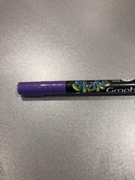 Marqueur Graph'It Shake Pointe Fine 2.5 mm Iris - Pour Dessin, Art, Loisirs Créatifs