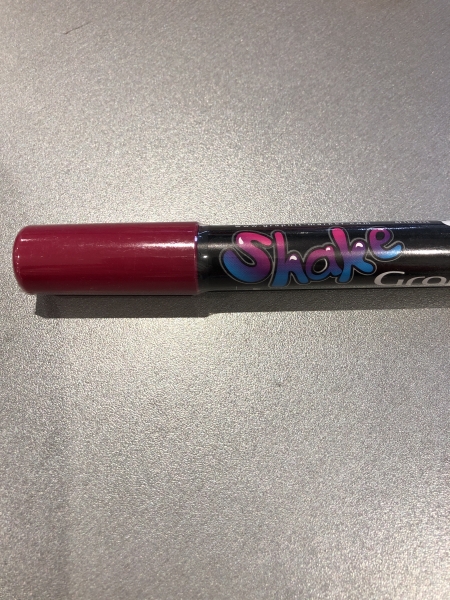 Marqueur à encre Graph'it Shake - 4 mm - 8120 Bourgogne pour dessin et écriture sur papier et tissu