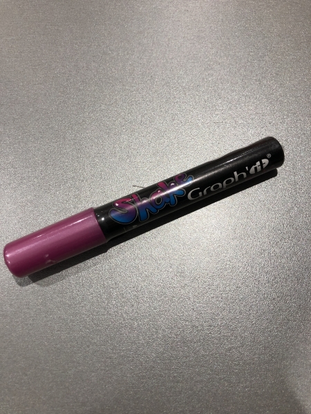 Marqueur à encre Graph'it Shake - 4 mm - 6150 Rose metalisé metal pour dessin et écriture sur papier et tissu