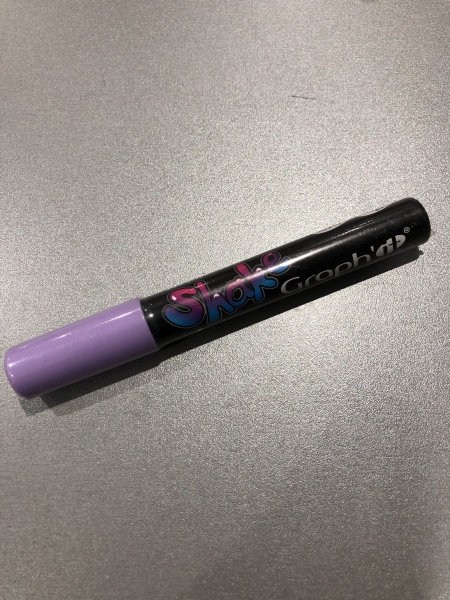 Marqueur à encre Graph'it Shake - 4 mm - 6120 Lilas pour dessin et écriture sur papier et tissu