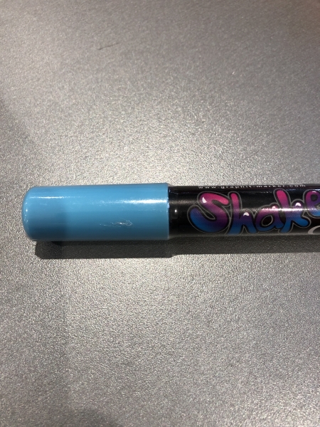 Marqueur Graph'It Shake Pointe Medium Bleu ciel 7125 - Encre à Base d'Eau, Pointe Medium pour Dessin et Illustration