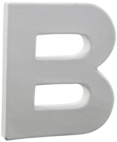 Lettre 3D Decopatch B  - 12 cm pour décoration et loisirs créatifs