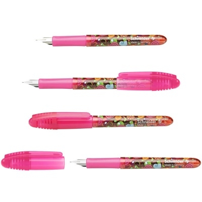 Stylo Plume Schneider Zippi - Rose X.P.0413 pour écriture créative et scolaire