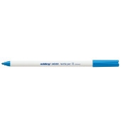Marqueur textile Edding 4600 - Bleu clair 010, encre à base d'eau, largeur de trait 1 mm pour tissus légers
